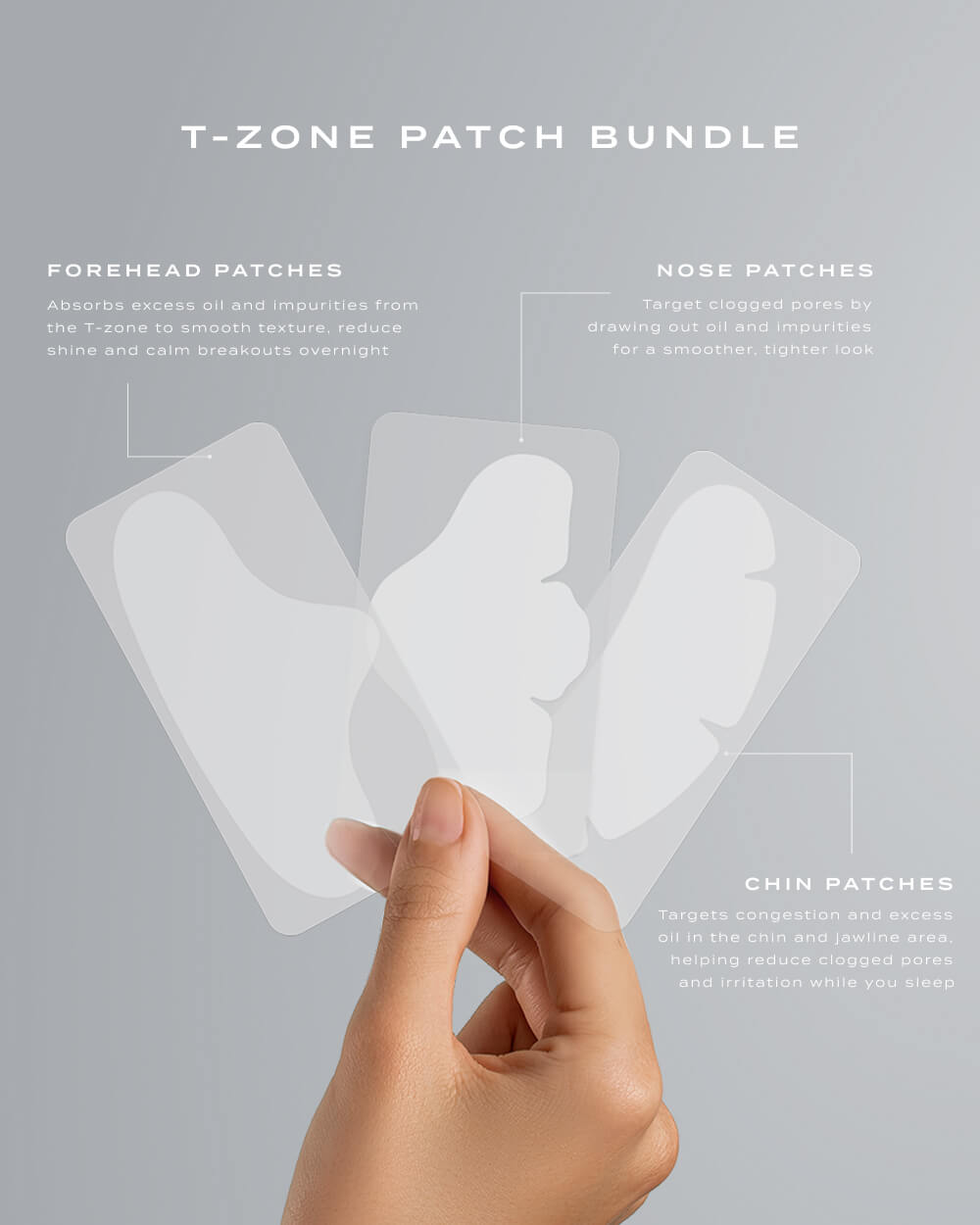 Pflaster-Set für die T-Zone