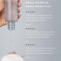 EXFOLIANT À L’ACIDE SALICYLIQUE